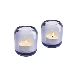 Acorn fyrfadsstager 2 stk, grape