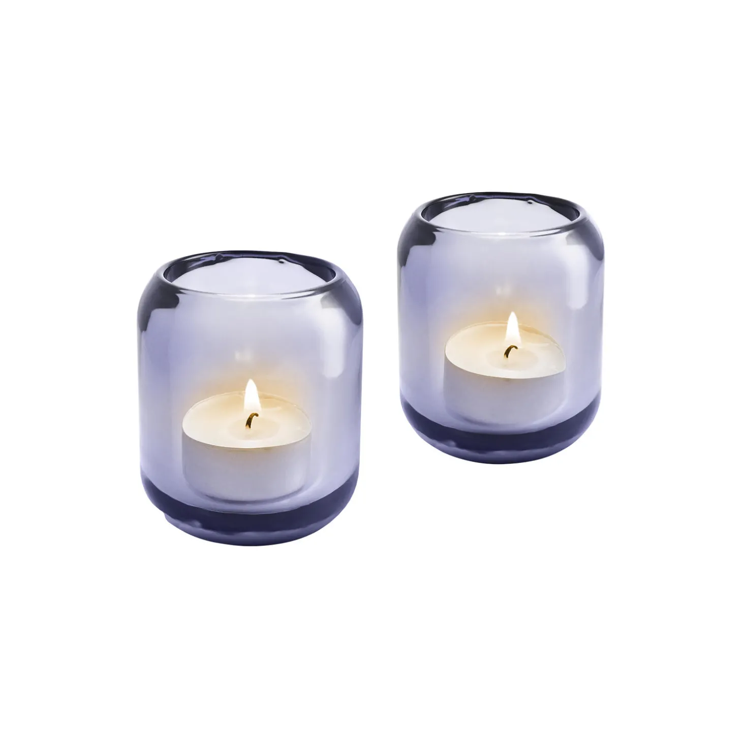 Acorn fyrfadsstager 2 stk, grape