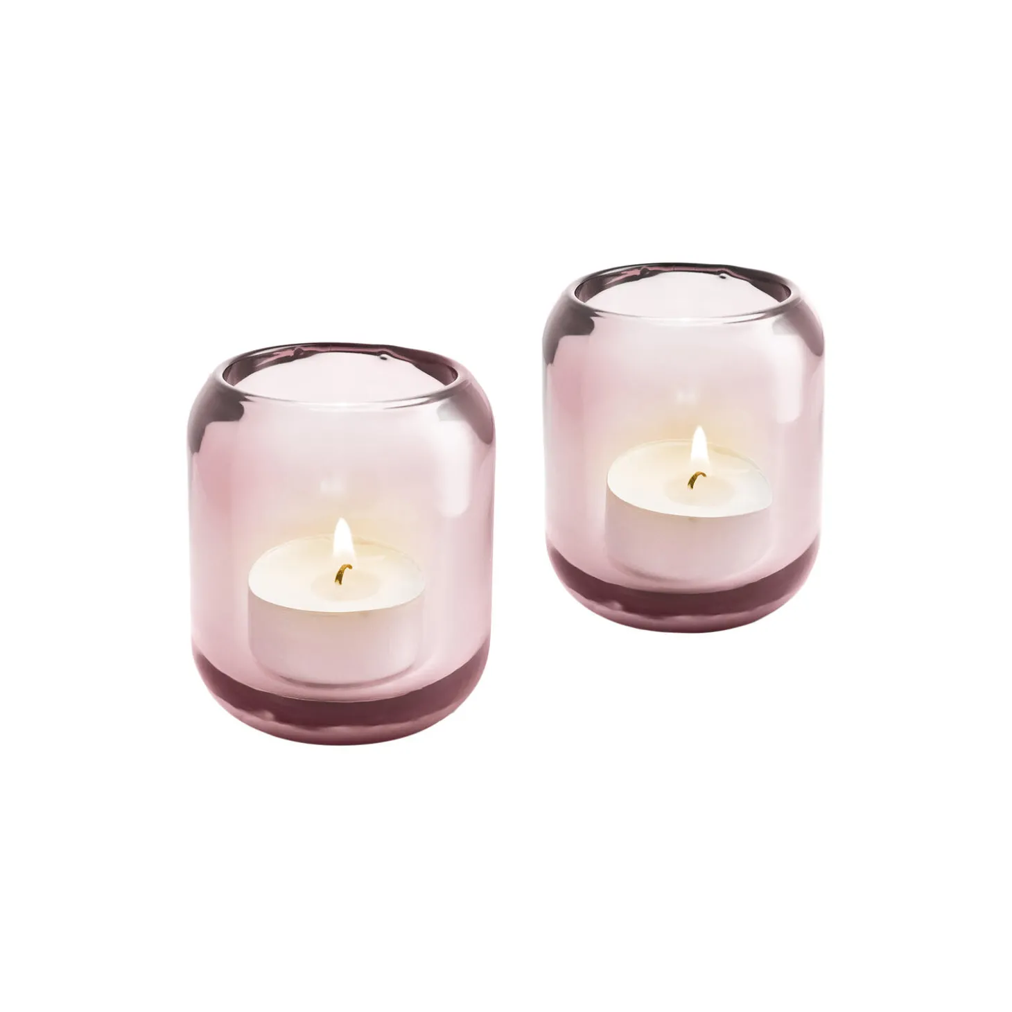 Acorn fyrfadsstager 2 stk, rose