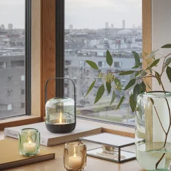 Acorn fyrfadsstager 2 stk., hazel brown