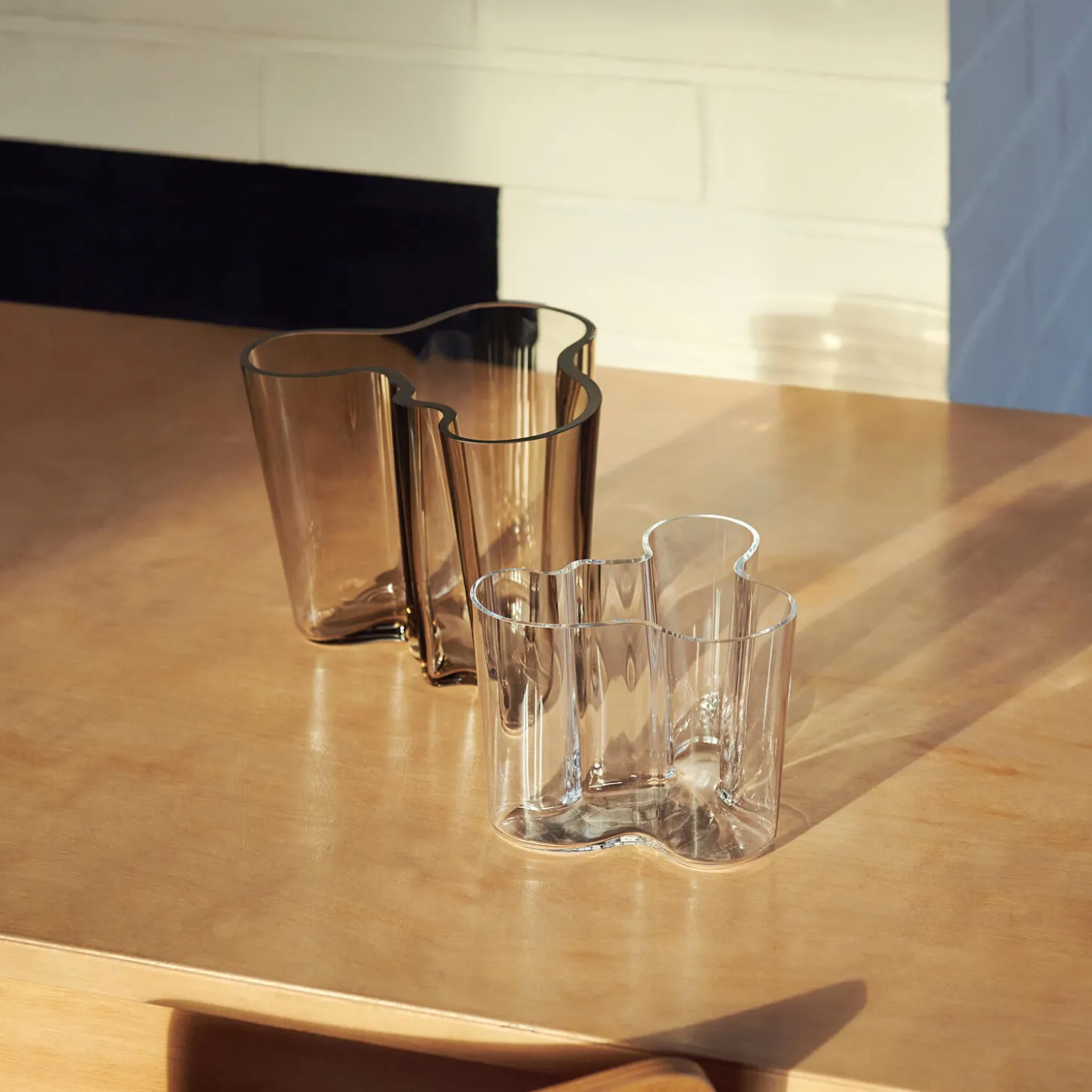 Alvar Aalto vase 16 cm, linen