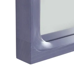 Arced Mirror, light lilac