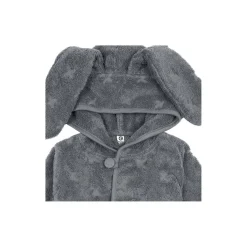 Badekåbe med ører, stormy blue