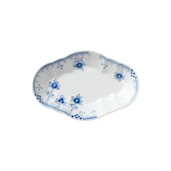 Blå Elements fad 23 cm