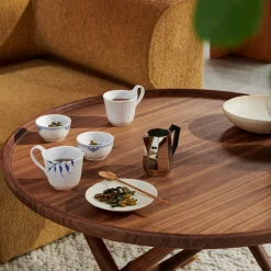 Blå Mega Riflet højhankskop 25 cl