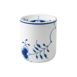 Blå Mega Riflet opbevaringskrukke 80 cl