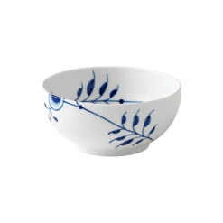 Blå Mega Riflet skål 73 cl