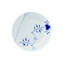 Blå Mega Riflet tallerken Ø 27 cm, Nr. 9