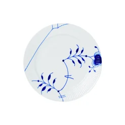 Blå Mega Riflet tallerken Ø 25 cm, Nr. 9
