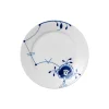 Blå Mega Riflet tallerken Ø 22 cm, Nr. 6