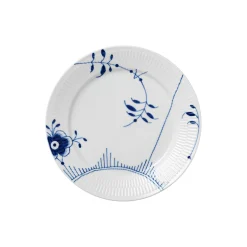 Blå Mega Riflet tallerken Ø 27 cm, Nr. 2