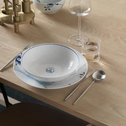 Blå Mega Riflet tallerken Ø 27 cm, Nr. 2