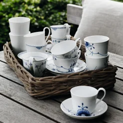 Blå Mega Riflet termokop 29 cl