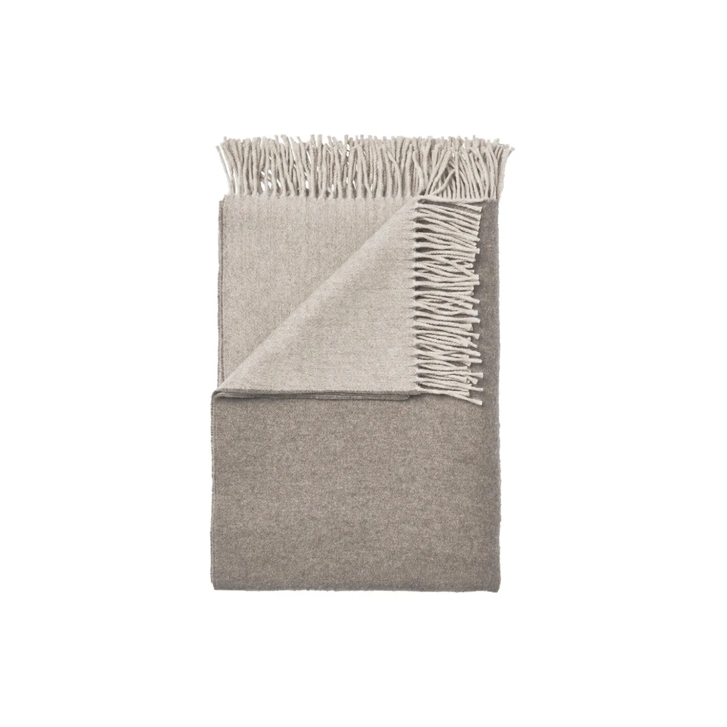 CALM Throw, shades of brown