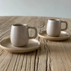 CAPRI Espresso Sæt, mat taupe