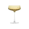 Champagne Coupe Single Cut, amber