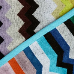 Charlie håndklæde, 100 multifarvet