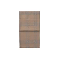 Check plaid, camel/light grey