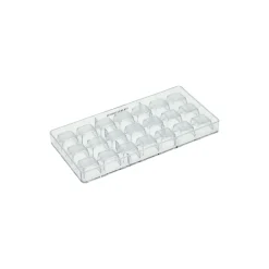 Chokoladeform firkant til 21 stk.