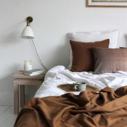 Classic pudebetræk, camel