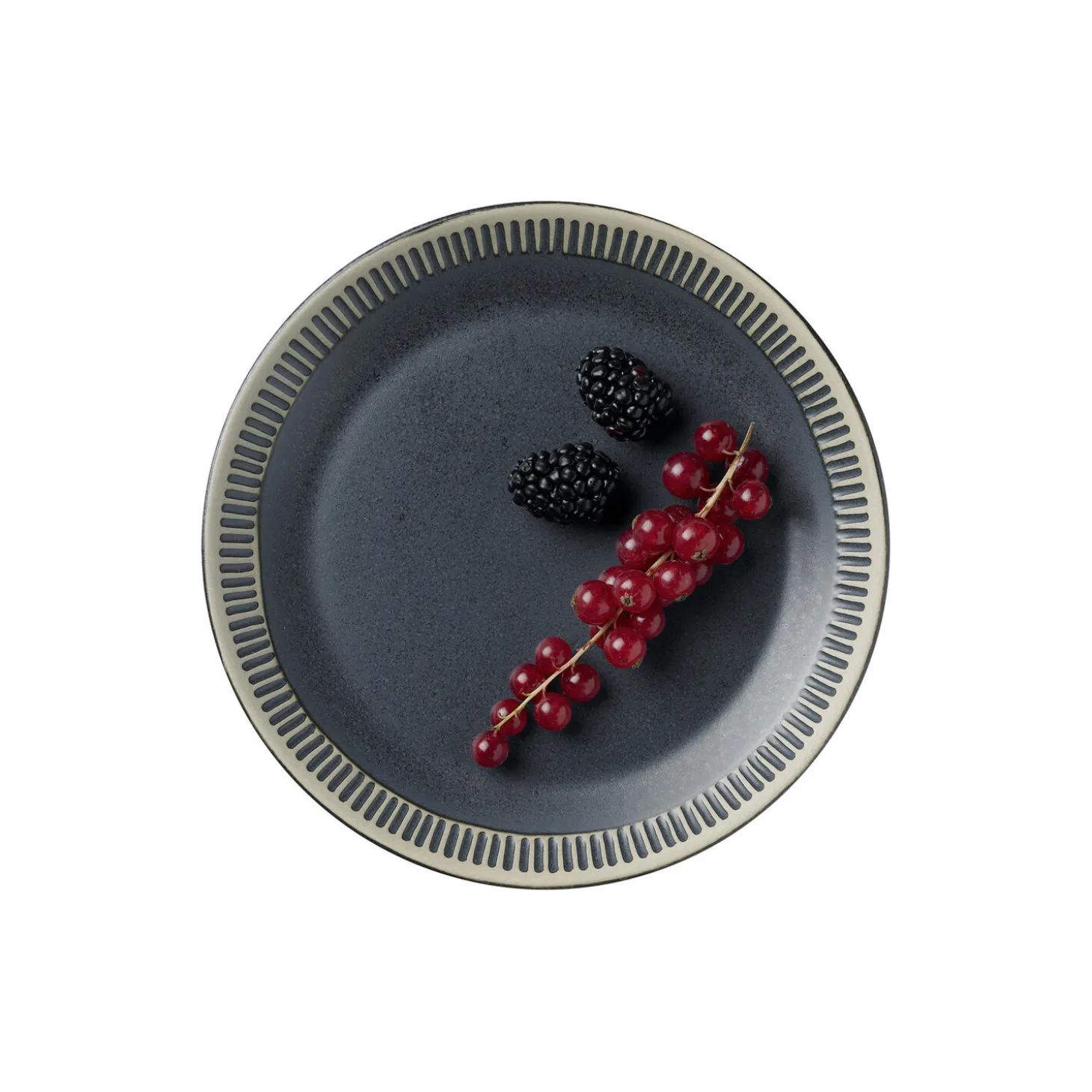 Colorit tallerken Ø 19 cm, dark grey