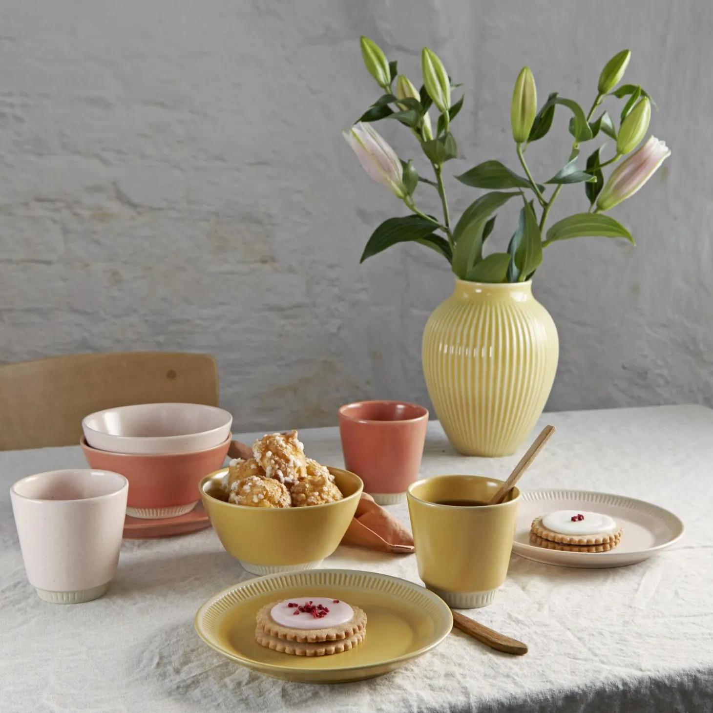 Colorit tallerken Ø 19 cm, yellow