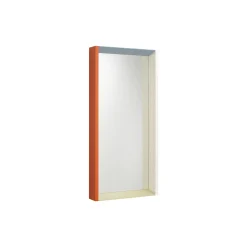 Colour Frame Mirror Medium, blue/orange