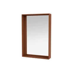 Colour Frame Mirror SHELFIE (SPB1208K), 146 hazelnut