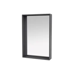 Colour Frame Mirror SHELFIE (SPB1208K), 36 coal