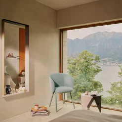 Colour Frame Mirror Small, neutral