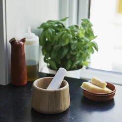 Craft morter & støder, white