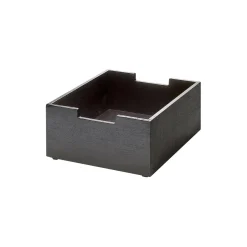 Cutter Box Low, sort/eg