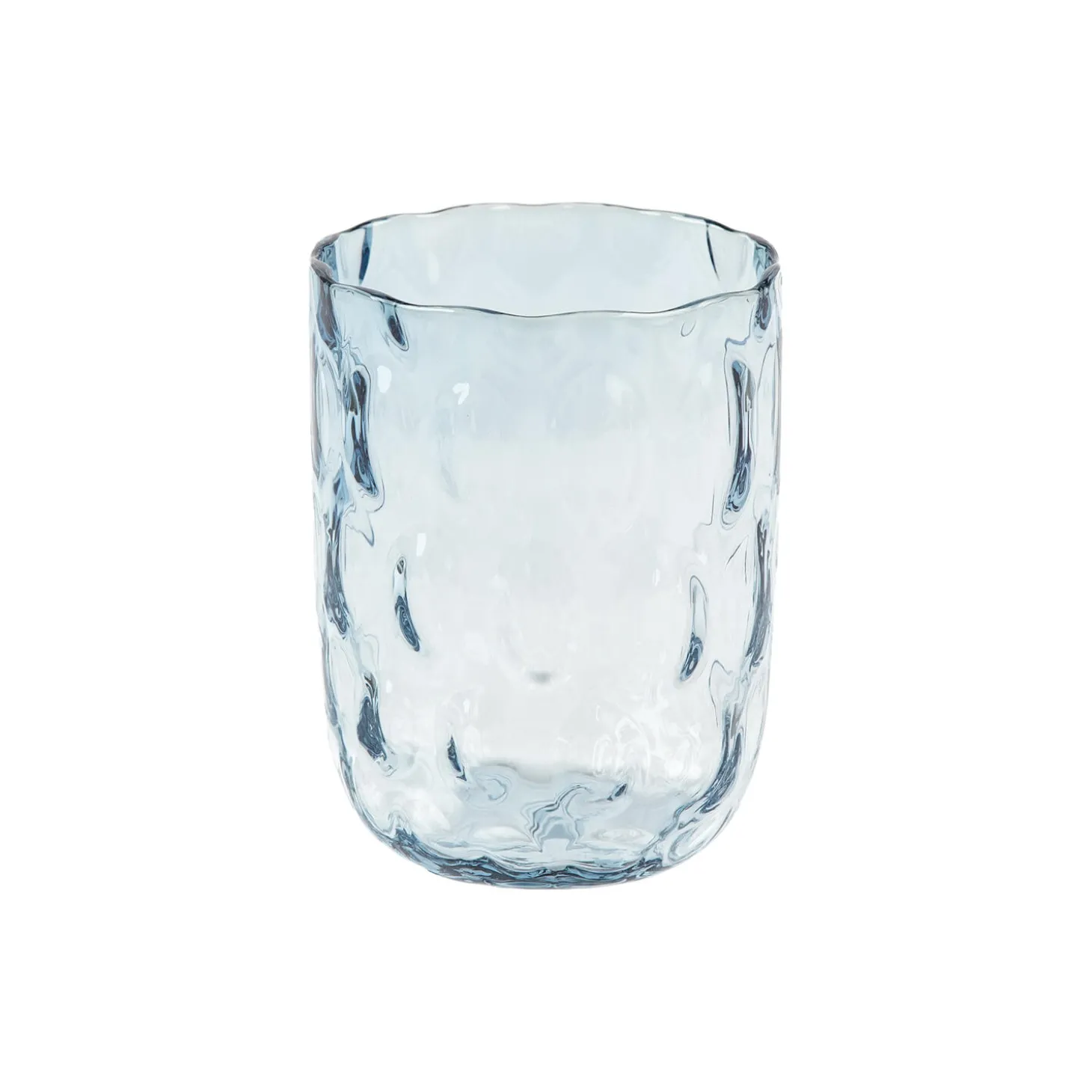 Danish Summer Big Drops Tumbler, blue smoke