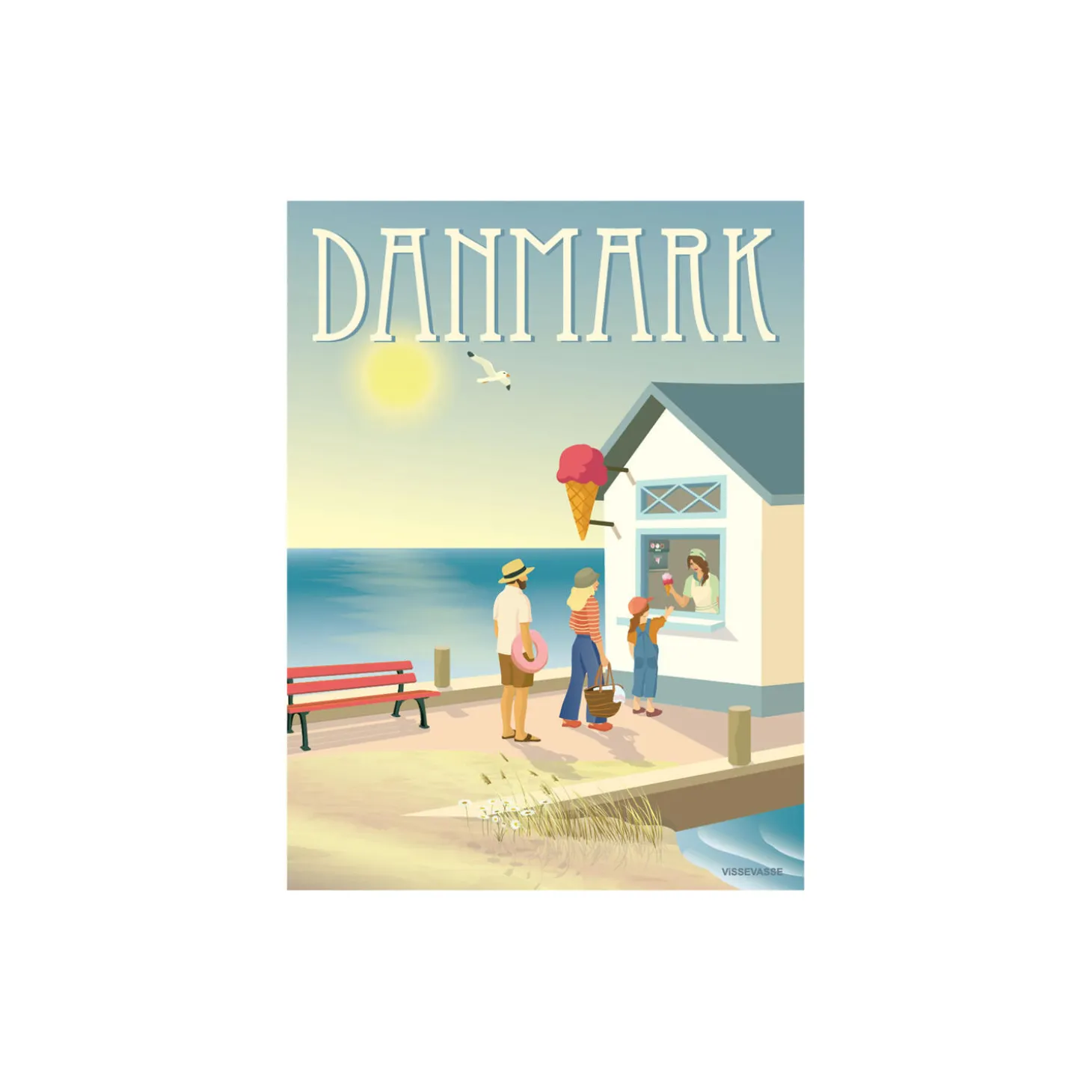 Danmark Ishuset plakat
