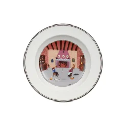 Design Naif dyb tallerken Ø 21 cm, fireplace