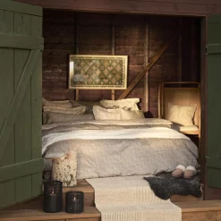 Diamond Jacquard Bedspread, white