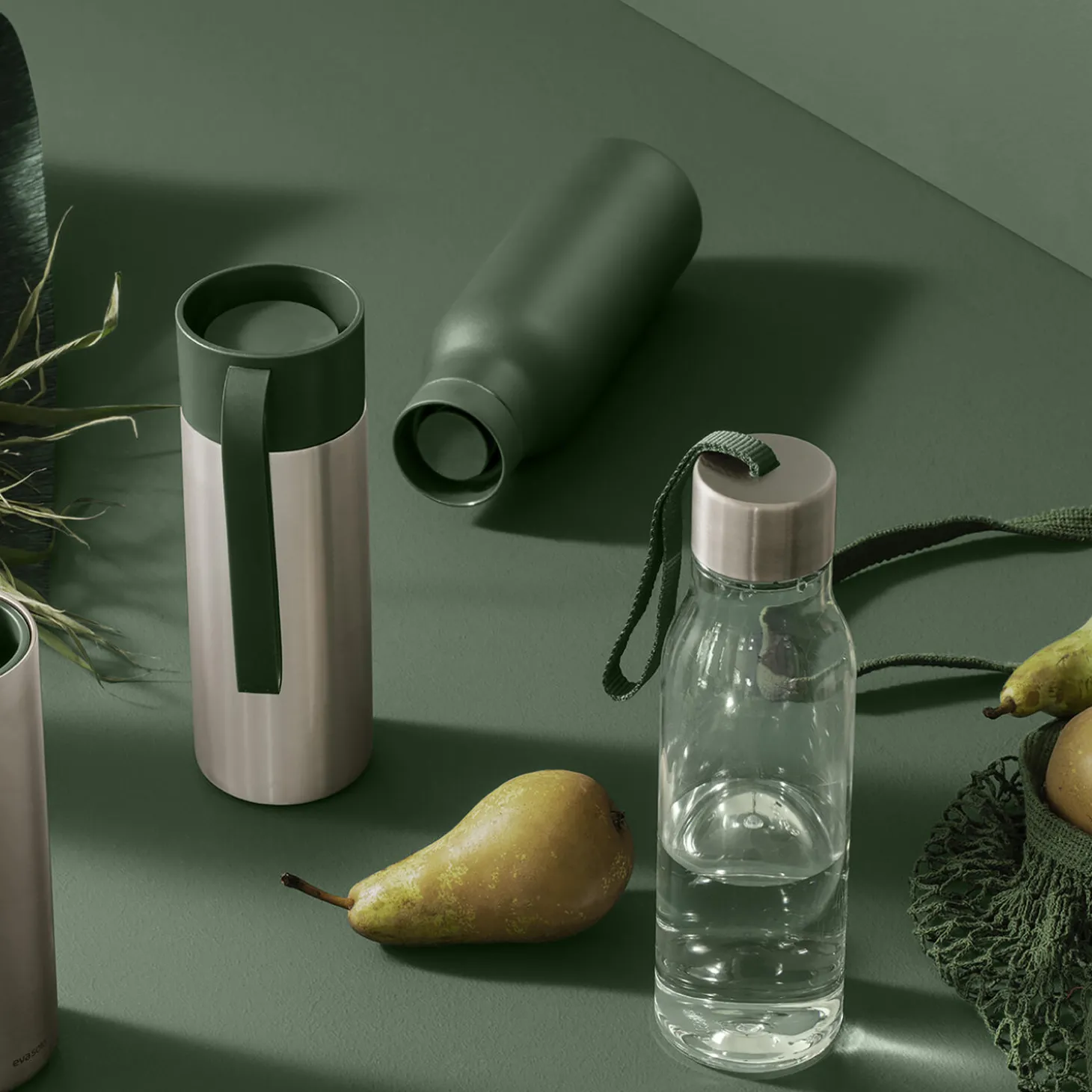 Drikkeflaske, emerald green