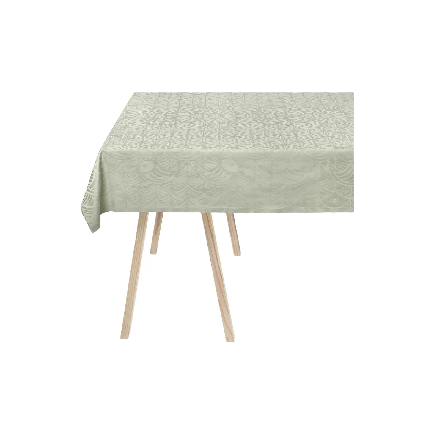 EASTER damaskdug, light green