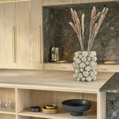 Elha vase/skjuler, creme