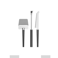 Emma Ostesæt 3 dele, black