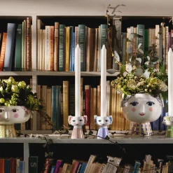 Eva lysestage, lavendel