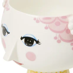 Eva urtepotteskjuler på fod, pink