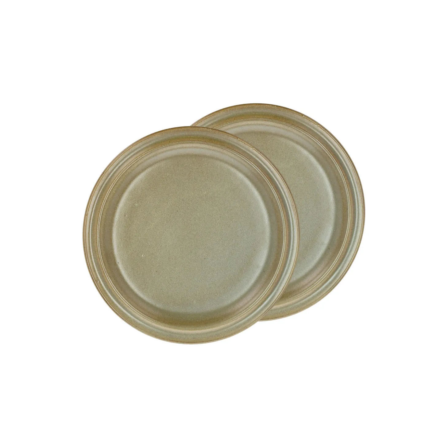 Evig frokosttallerken Ø 20 cm 2 stk., brun