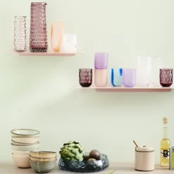 Flow Tumbler, light blue w stripes