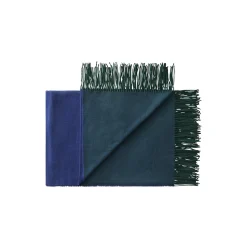 Franja plaid, 01235 green-blue