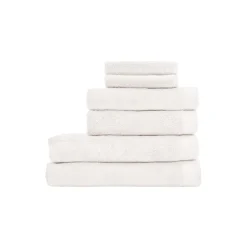 Frottéhåndklæde, hvid