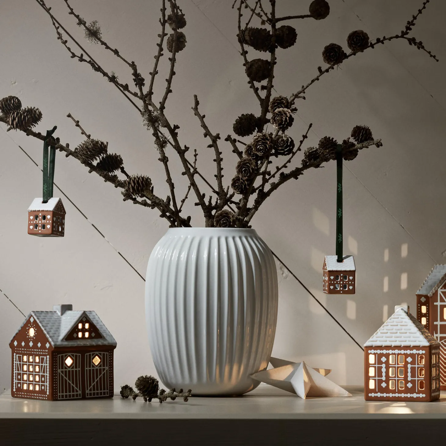 Gingerbread Juleophæng 2 stk.