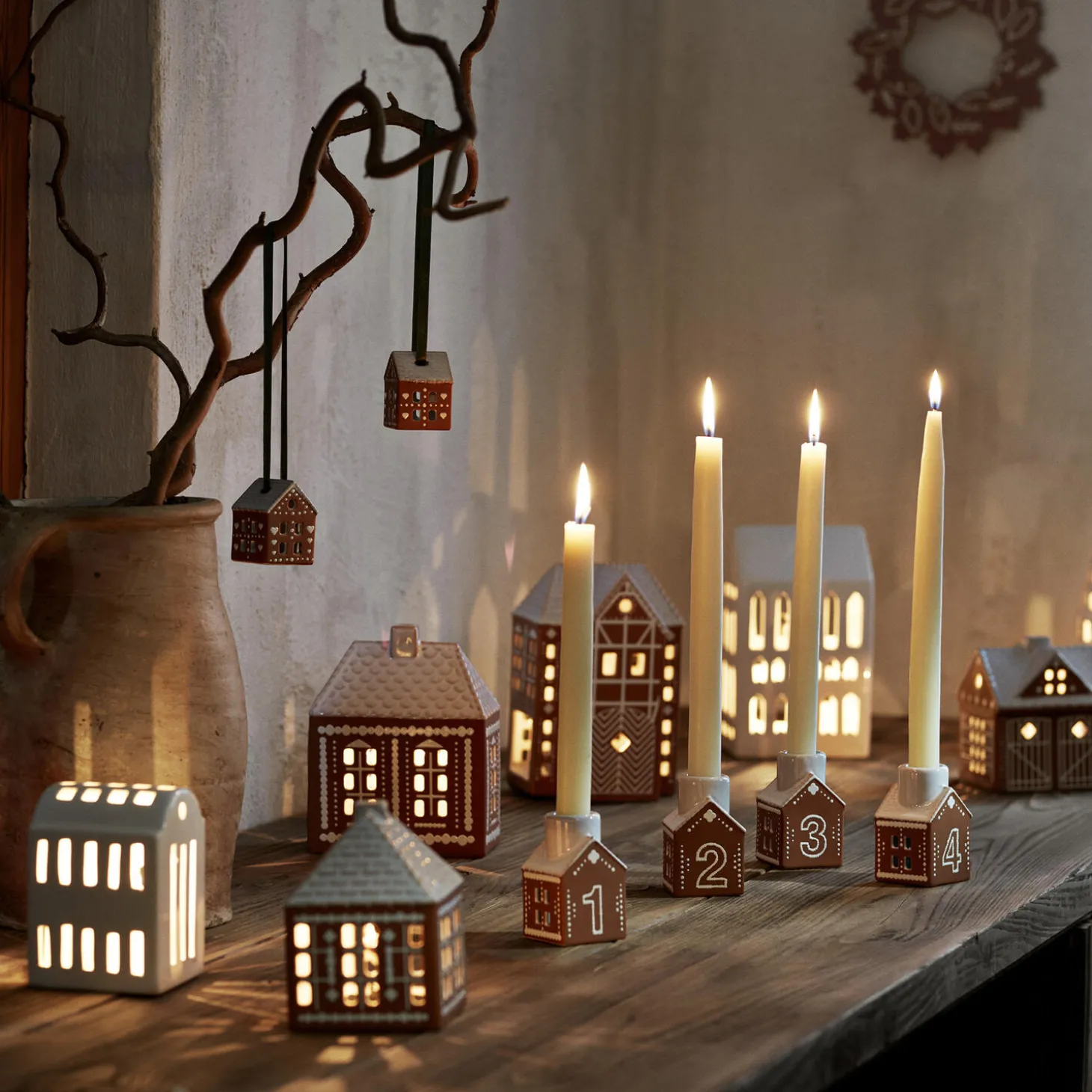 Gingerbread Juleophæng 2 stk.