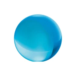 Glaskugle, elektrisk blå