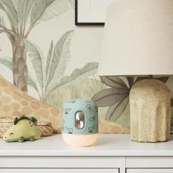 Glowie Bluetooth højttaler og lampe, dusty green